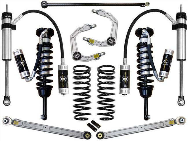 ICON 2010+ Toyota FJ/4Runner 0-3.5" Stage 5 Suspension System w/ Billet UCA