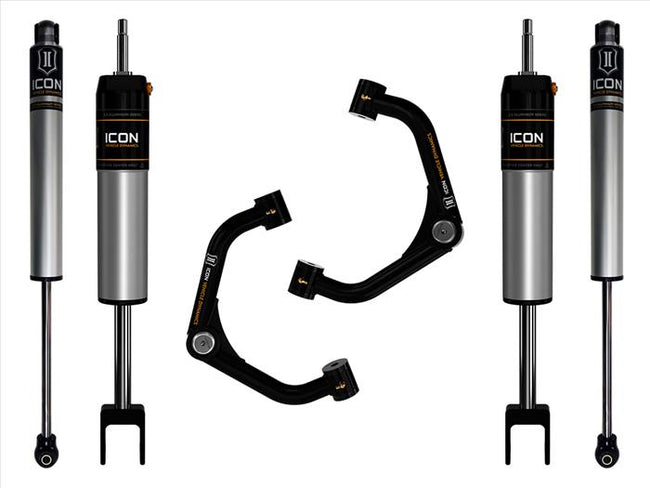 Icon 2020+ GM 2500HD/3500 0-2in Stage 1 Suspension System (Tubular)