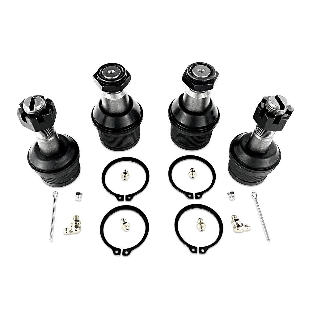 Apex Chassis Ram Extreme Duty Ball Joint Kit Fits 94-99 RAM 2500/3500, 1999-2022 Ford Super Duty 1999-2019 4WD Includes 2 Upper & 2 Lower