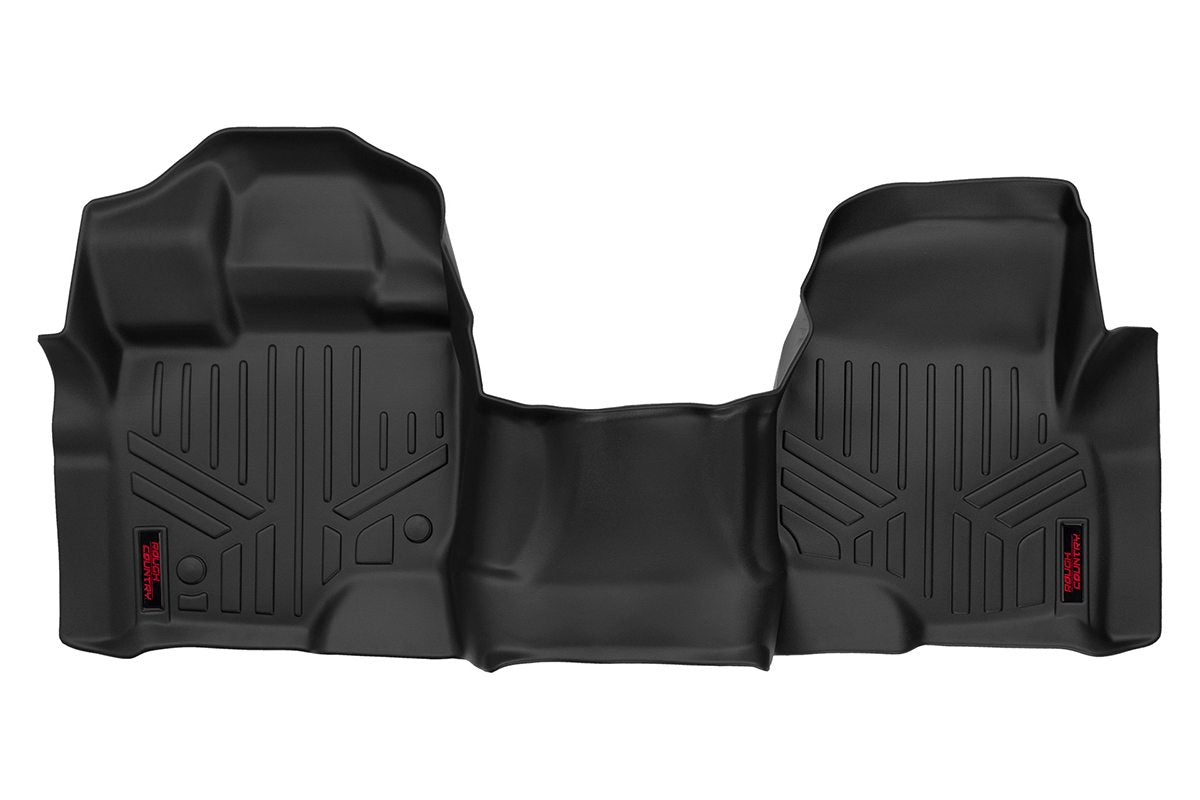 Rough Country Heavy Duty Floor Mats Front 1pc-15-20 Ford F-150