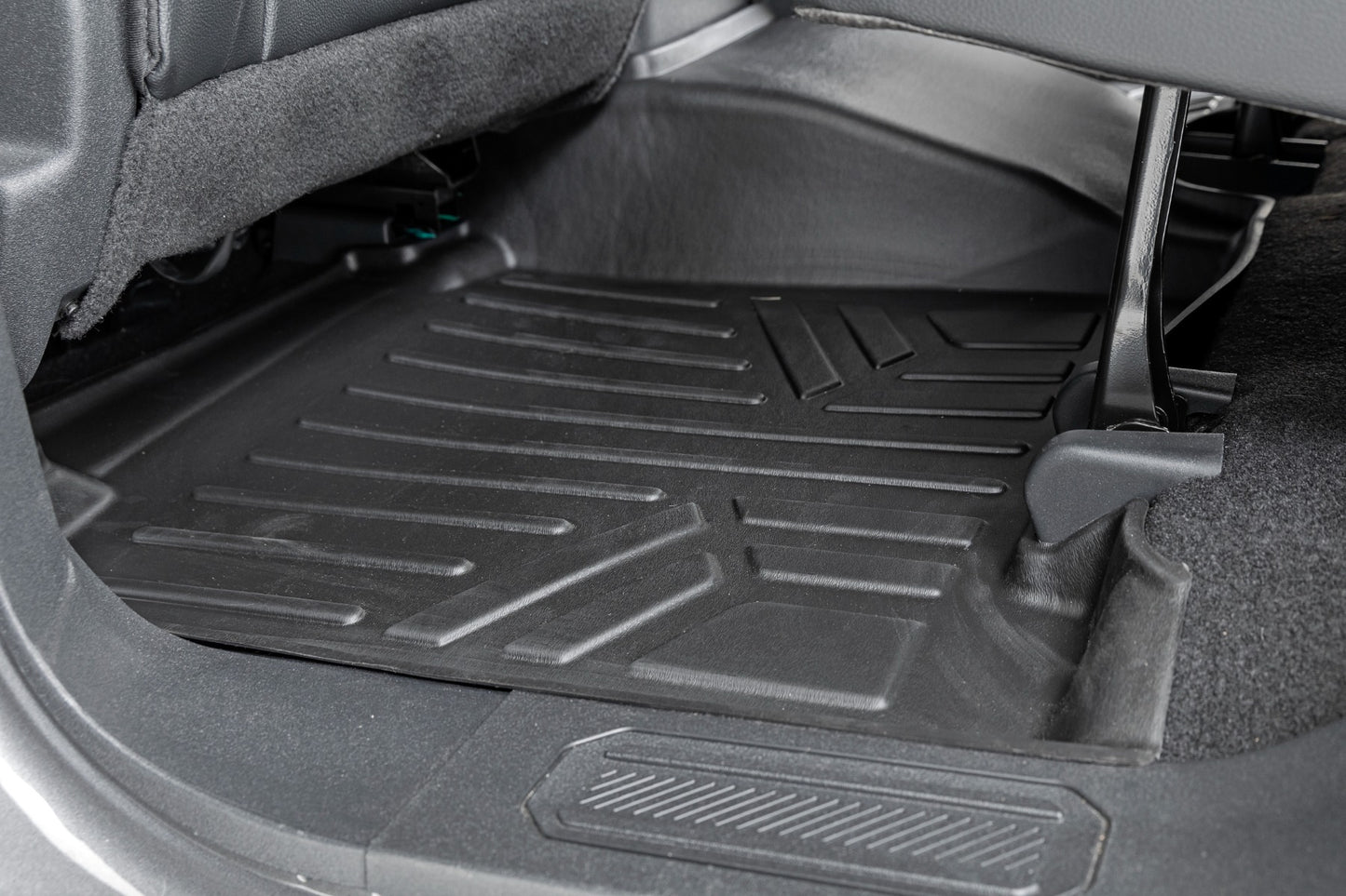 Rough Country Floor Mats Front and Rear Bucket Set 21-22 Ford Bronco 4-Door