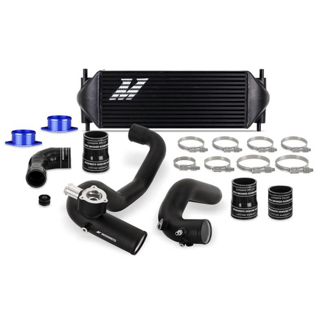 Mishimoto 2021+ Ford Bronco 2.3L Intercooler Kit - Black Pipes/Black Core