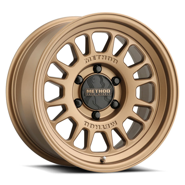 Method MR318 17x8.5 +25mm Offset 6x5.5 106.25mm CB Method Bronze