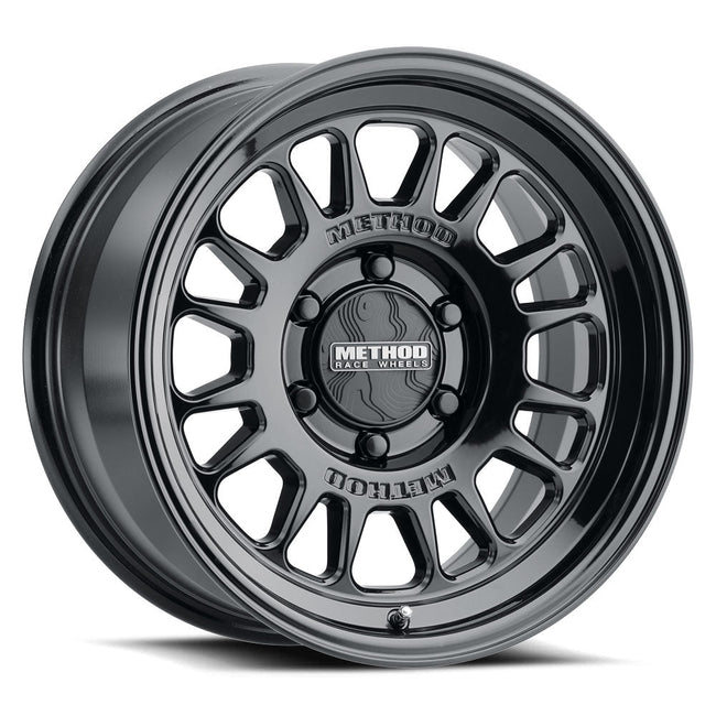 Method MR318 17x8.5 0mm Offset 8x6.5 130.81mm CB Gloss Black