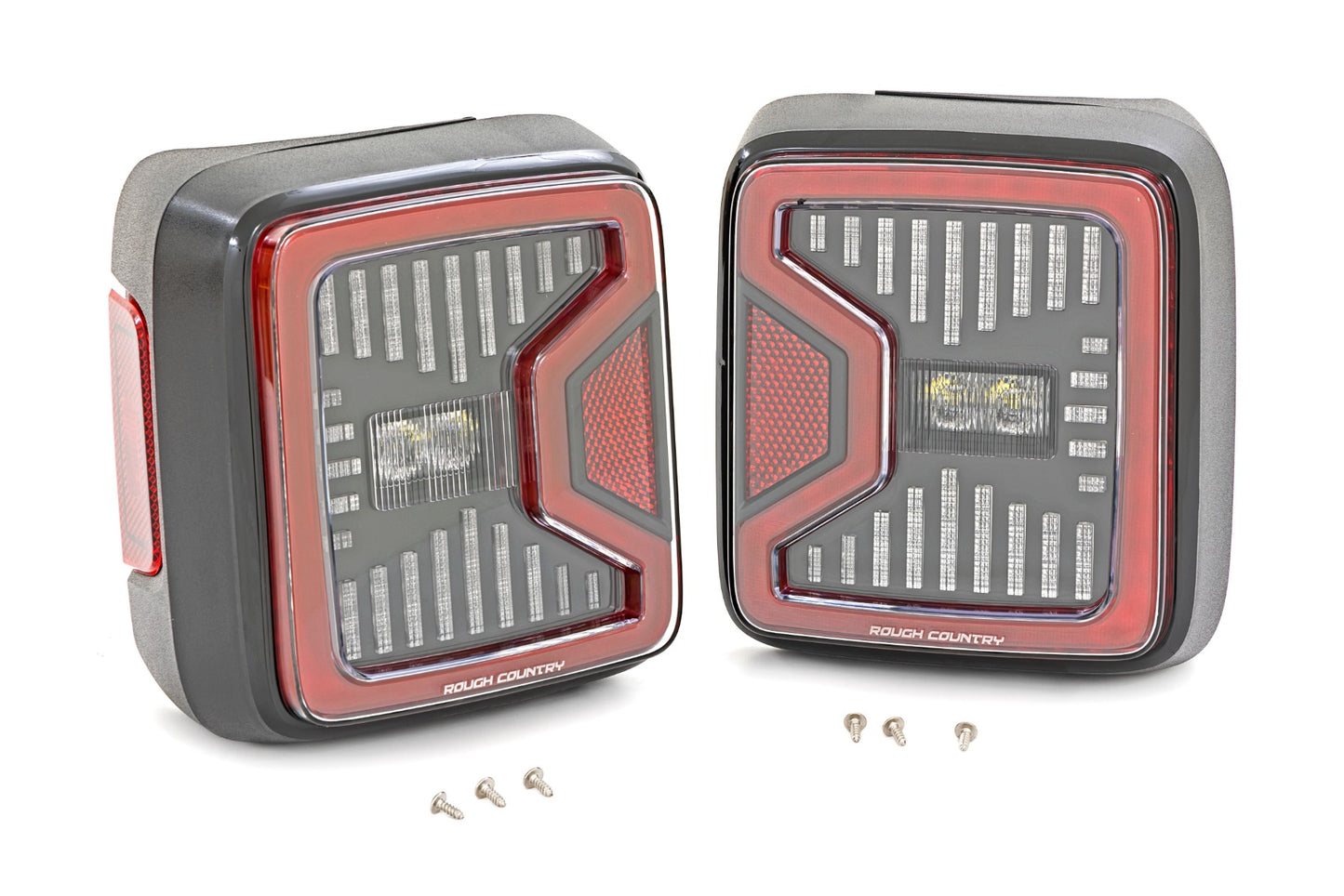 Rough Country LED Tail light 18-22 Jeep Wrangler JL 4WD