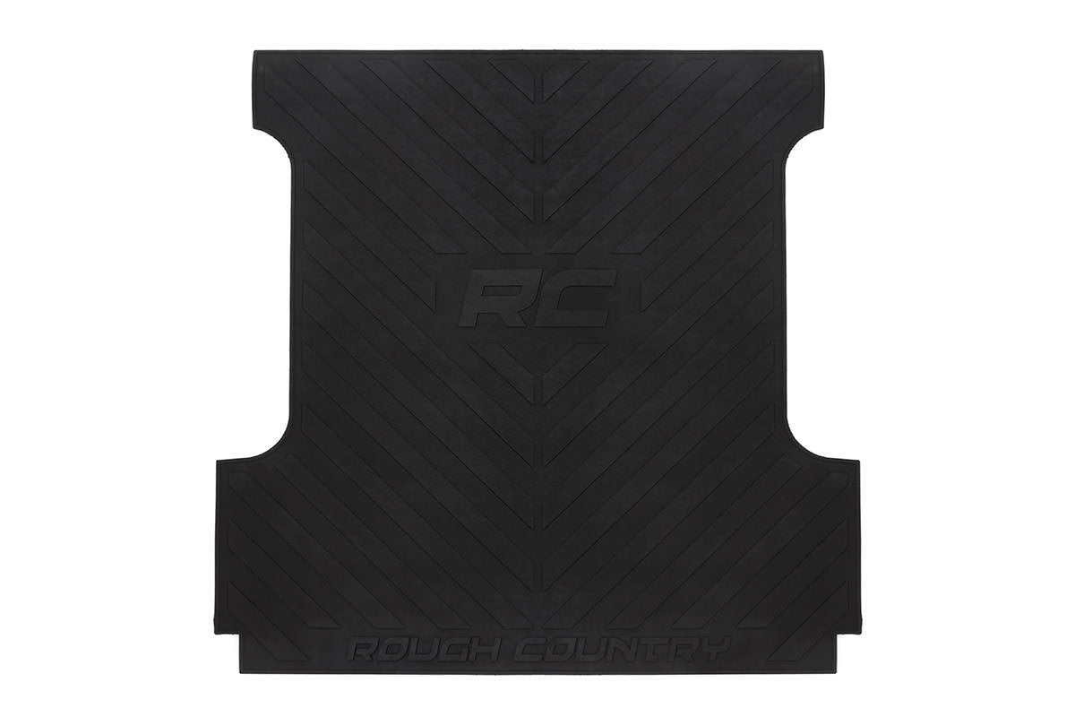 Rough Country Bed Mat with RC Logo 17-24 Ford Super Duty 2WD/4WD 6 Foot 9 Inch Bed