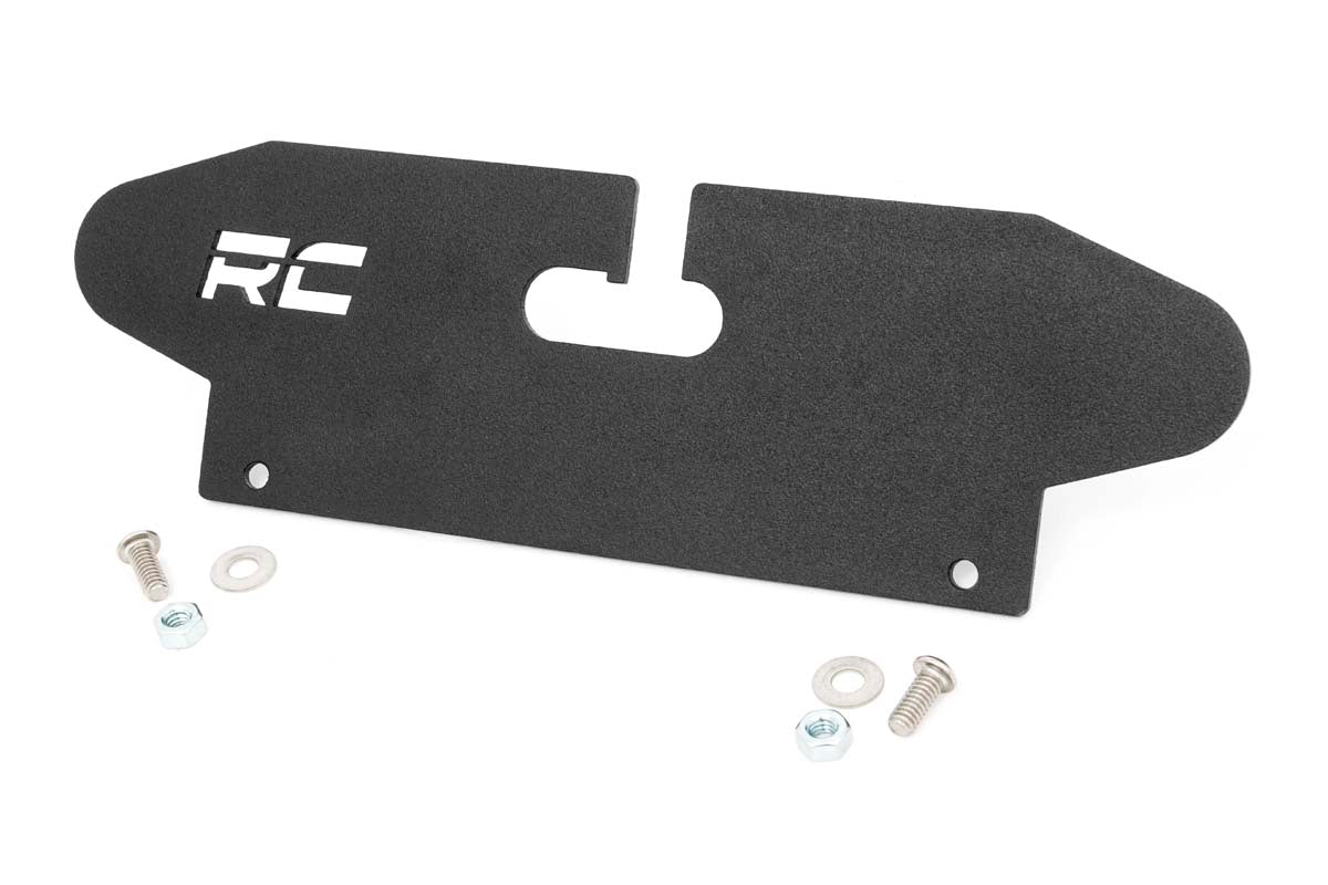 Rough Country Quick Release Hawse Fairlead License Plate Mount
