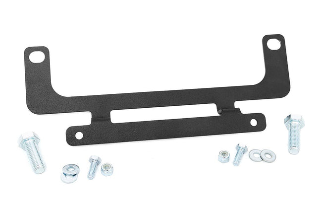 Rough Country Roller Fairlead License Plate Mount