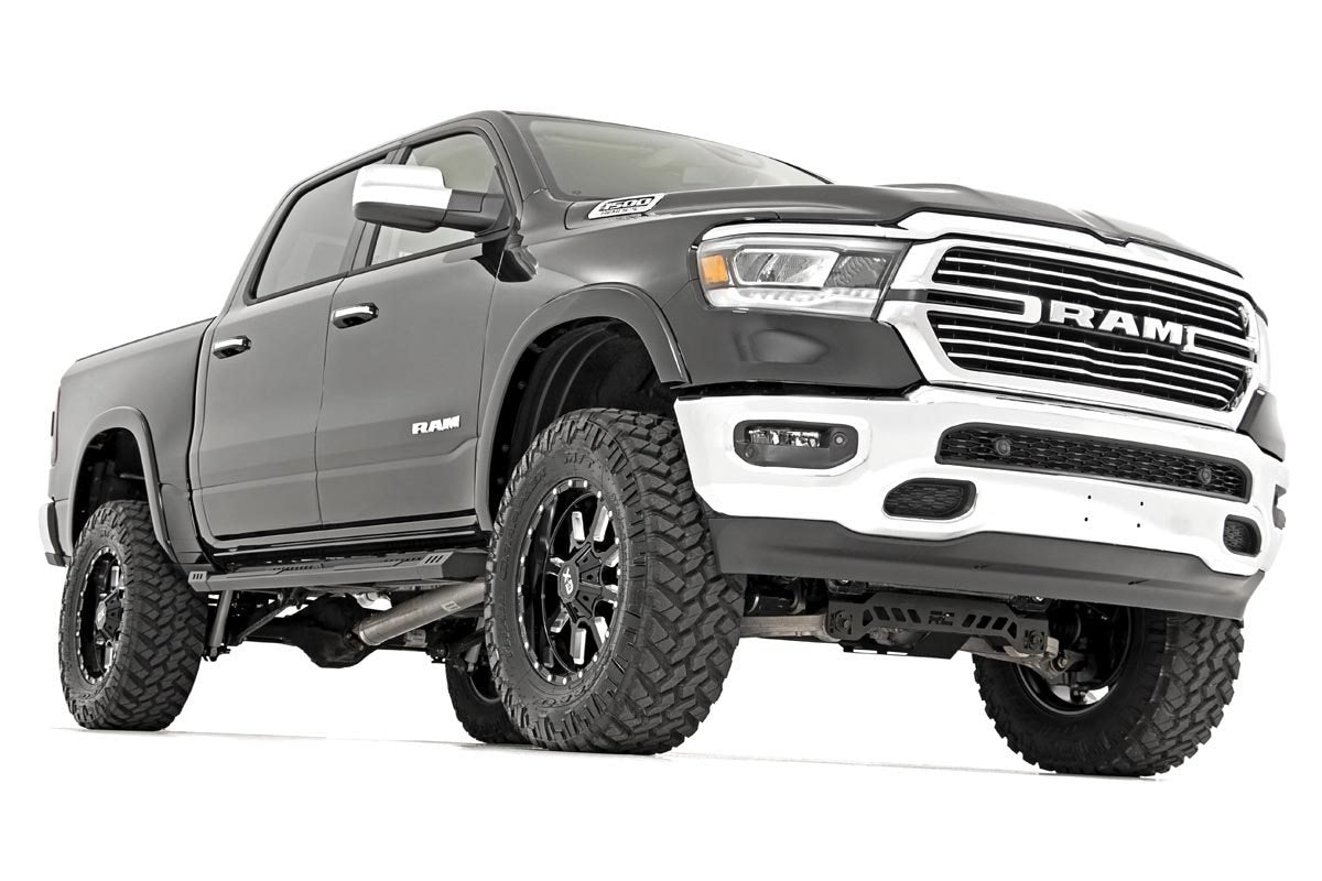 Rough Country RAM HD2 Running Boards 19-20 RAM 1500 Crew Cab