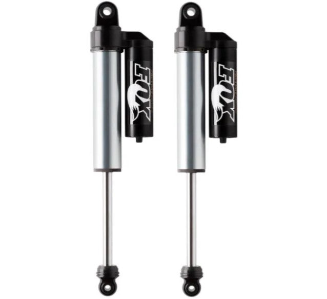 Fox 07+ Chevy 1500 2.5 Factory Series 9in. Piggyback Reservoir Rear Shock Set / 0-1.5in Lift