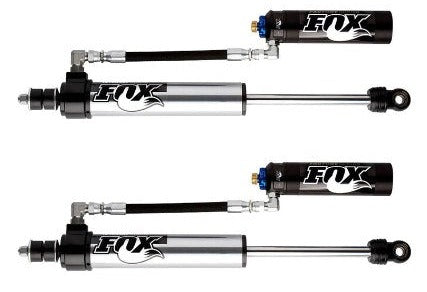 Fox 07+ Jeep JK 2.5 Factory Series 11.5in. Remote Res. Front Shock Set w/DSC Adj. / 4.5-6in. Lift