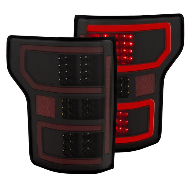 ANZO 18-20 Ford F-150 LED Taillights Black