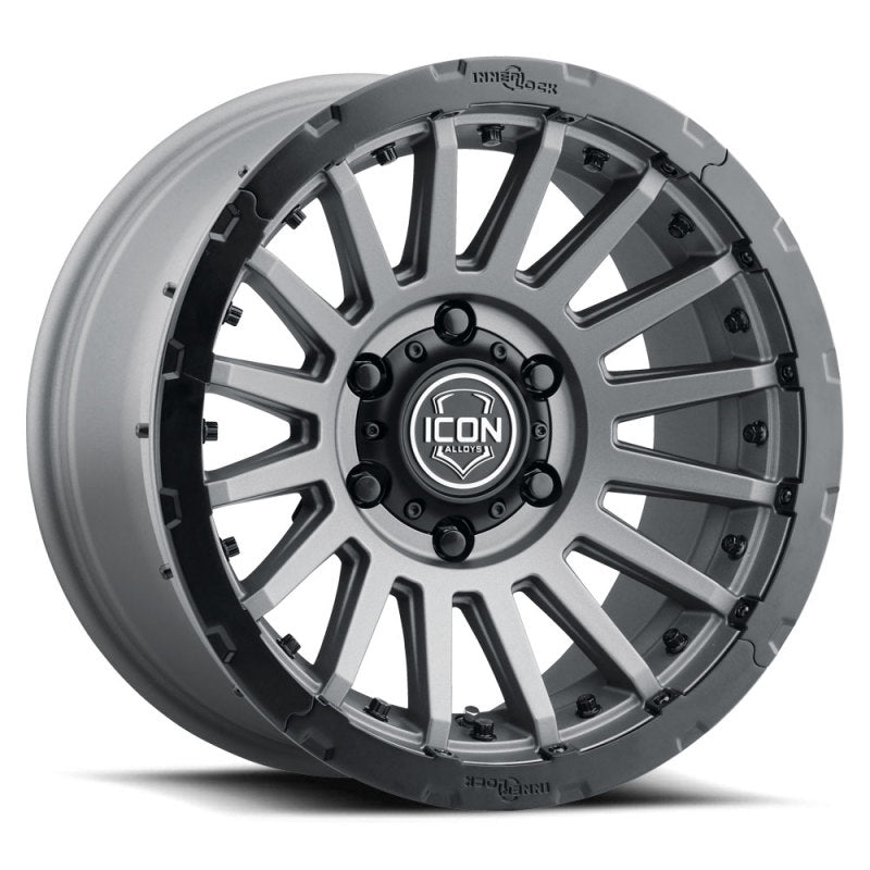 ICON Recon Pro 17x8.5 8 x 6.5 13mm Offset 5.25in BS Charcoal Wheel