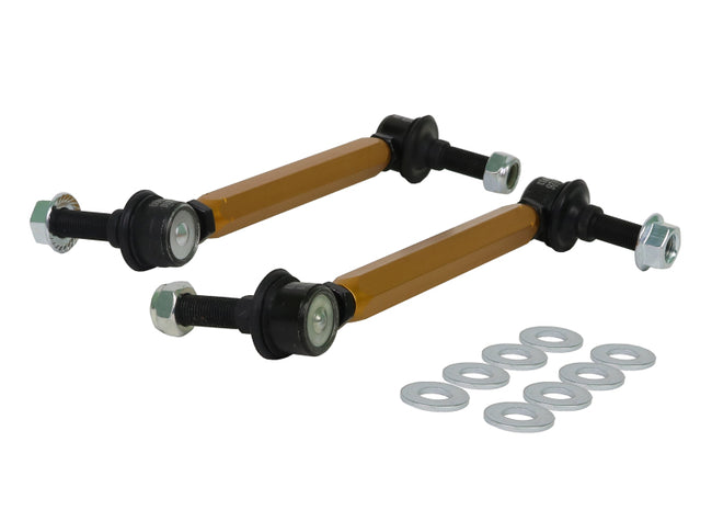 Whiteline 11+ Ford Ranger PX 2WD/4WD Rear Swaybar link kit-Adjustable Extra Heavy Duty Ball Link