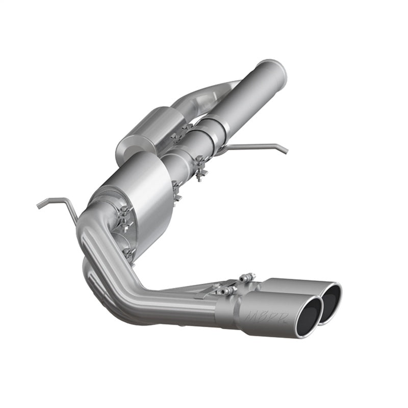MBRP 09+ Chevrolet Silverado 1500 3" Cat Back Pre-Axle Dual Outlet With 4" Tip - T304 Stainless