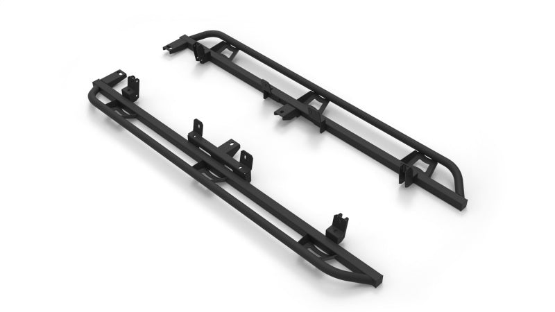 N-Fab Trail Slider Steps 2022 Nissan Frontier CC (All Beds) Gas SRW - Cab Length - Textured Black