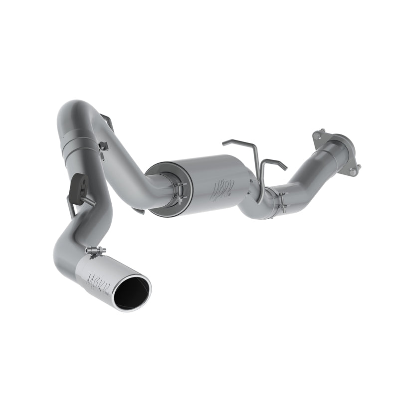 MBRP 07-10 Chevy/GMC 2500HD PU 6.0L V8 3.5" Single Side Exit T409 Stainless Cat Back Perf Exhaust
