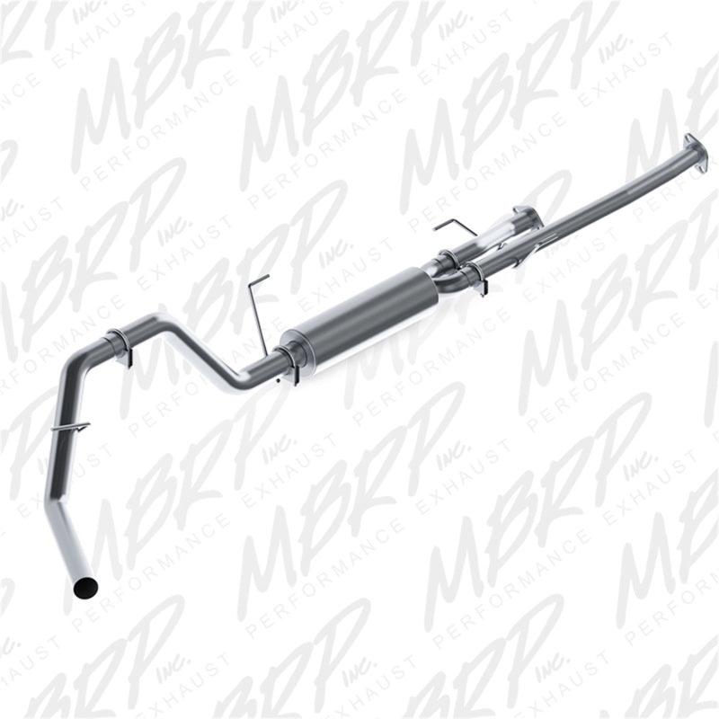 MBRP 09-19 Toyota Tundra 5.7L Extended Cab-Standard & Short Bed/Crew Cab-Short Bed Cat Back Single Side Aluminized P Series Exhaust