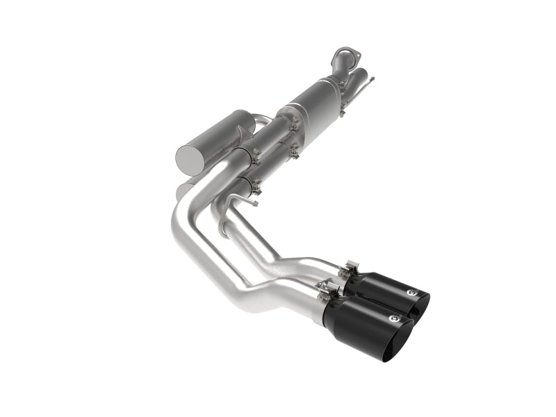 aFe Rebel Series 3in 409 SS Cat-Back Exhaust w/ Black Tips 17-24 Ford F-250/F350 V8 6.2L/7.3L