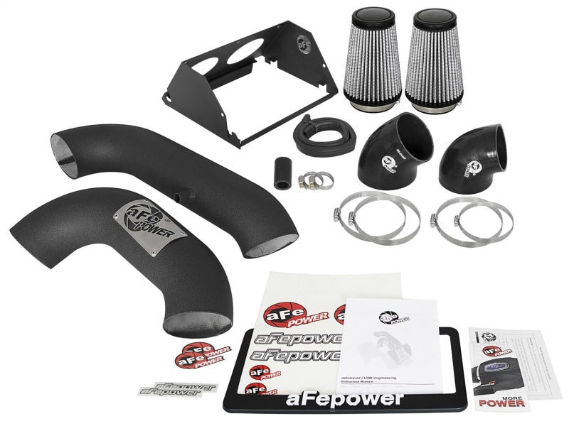 aFe POWER Momentum XP Pro 5R Intake System 2017-2020 Ford F-150, Raptor V6 3.5L (tt) EcoBoost - Black