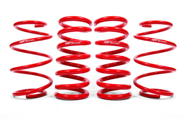 BMR 15-20 Ford Mustang S550 Lowering Spring Kit (Set Of 4) - Red