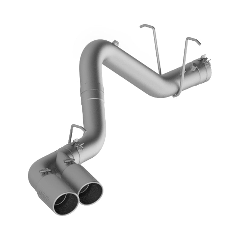 MBRP 11-15 Chevy/GMC 2500/3500 4" Filter Back Dual Outlet Single Side Aluminized Exhaust System