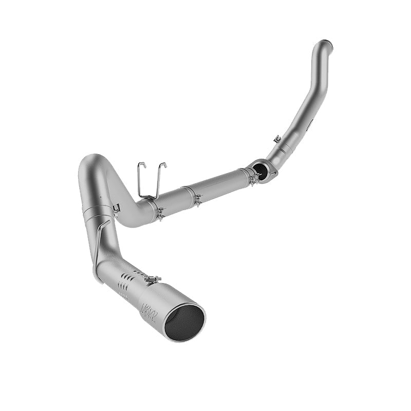 MBRP 08-10 Ford 6.4L F250/350/450 4" Filter Back Single Side Exit Aluminized and Down Pipe