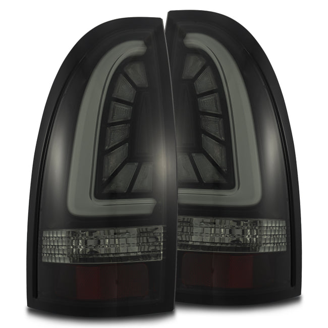 AlphaRex 05-15 Toyota Tacoma PRO-Series LED  Taillights Jet Black