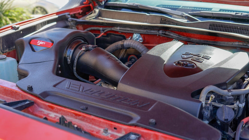Injen 16-20 Toyota Tacoma V6-3.5L Evolution Cold Air Intake System Dry Reusable Filter