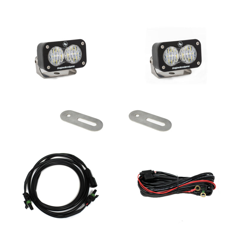 Baja Designs 2015-2021 Ford F-150 S2 Reverse LED Light Kit With Toggle Switch