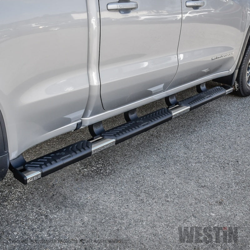 Westin 2019 Chevrolet Silverado/Sierra 1500 Crew Cab (5.5ft) R5 Modular Nerf Step Bars - SS