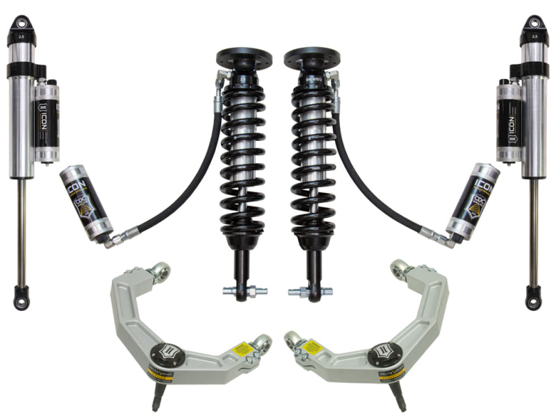 ICON 2015+ Ford F-150 2WD 1.75-3in Stage 5 Suspension System w/Billet Uca