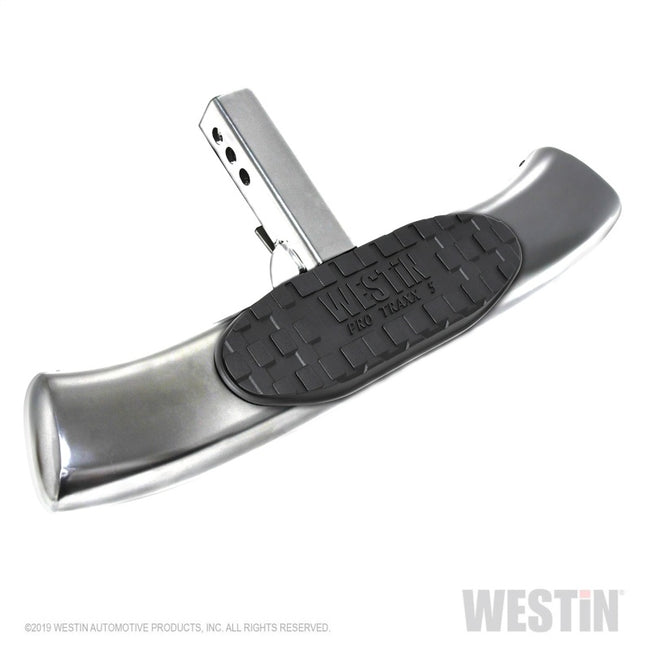 Westin PRO TRAXX 5 Hitch Step 27in Step 2in Receiver - Stainless Steel