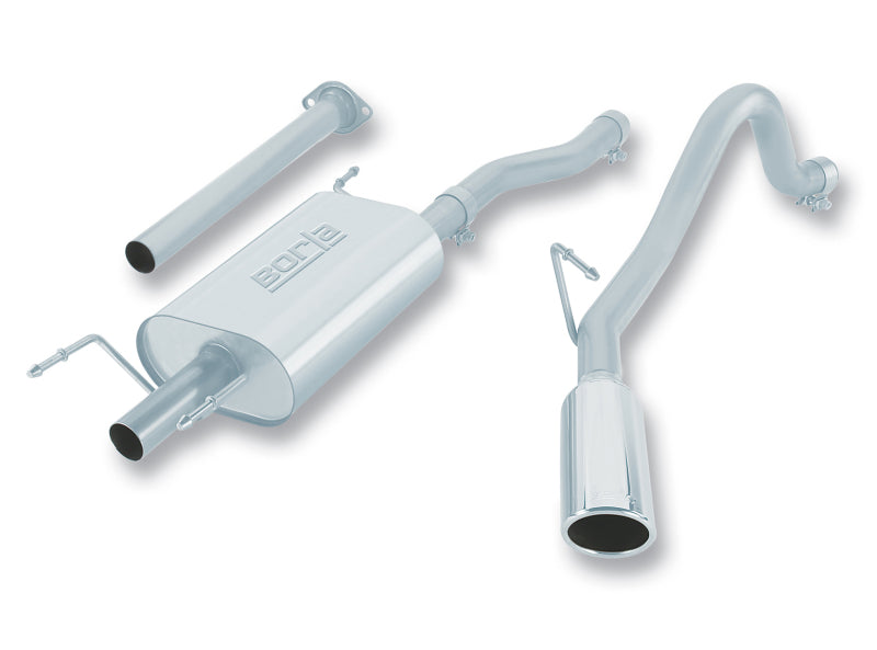 Borla 05-12 Toyota Tacoma 4.0L AT/MT 2/4WD CC/SH EC/LB 2&4Dr Catback Exhaust