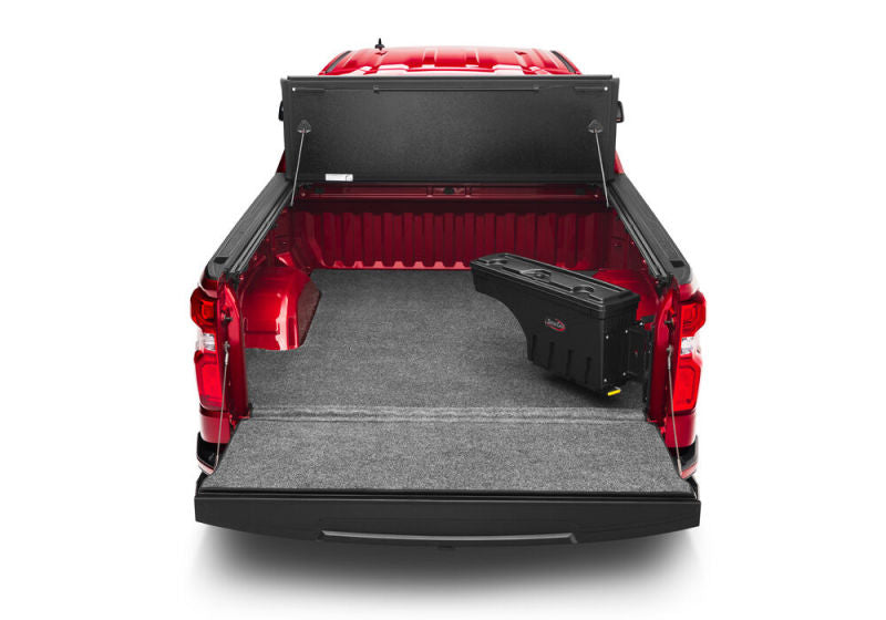 UnderCover 2022 Nissan Frontier Ext/Crew All Beds Passenger Side Swing Case - Black Smooth