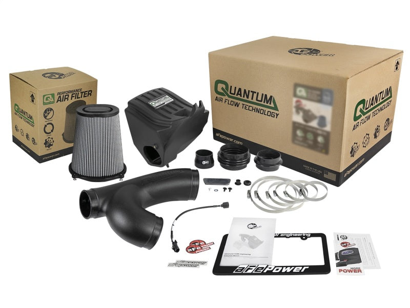 aFe Quantum Pro DRY S Cold Air Intake System 15-22 Ford F150 EcoBoost V6-3.5L/2.7L - Dry
