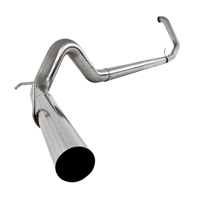 MBRP 1999-2003 Ford F-250/350 7.3L 4" Turbo Back Single No Muffler T409 Stainless SLM Series Exhaust System