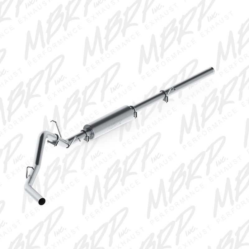 MBRP 2009-2013 Chev/GMC 1500 4.8/5.3L (excl 8ft bed) Cat Back Single Side Aluminized P Series Exhaust
