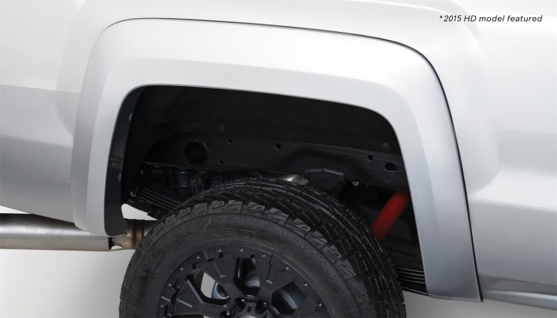 Bushwacker 14-18 GMC Sierra 1500 Extend-A-Fender Style Flares 2pc 69.3/78.8/97.8in Bed - Black