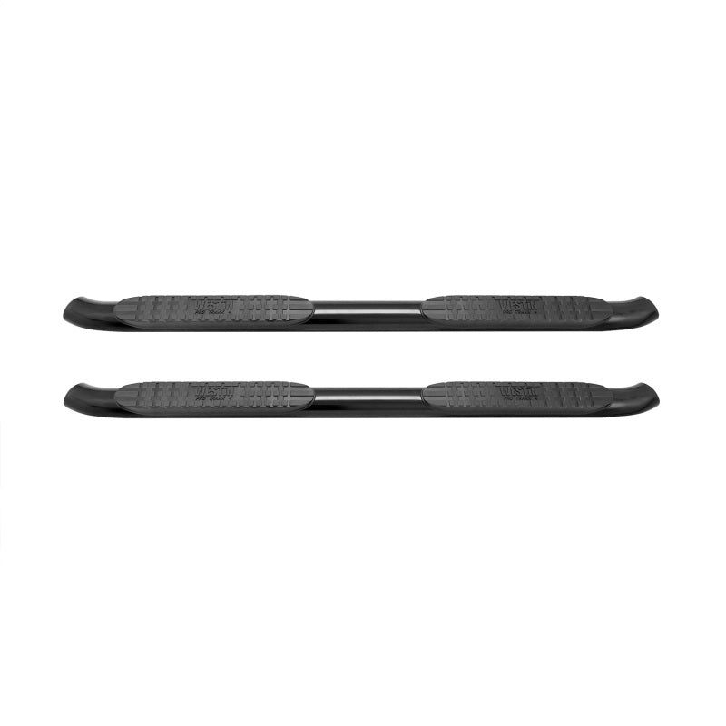 Westin 2016-2018 Nissan Titan XD Crew Cab PRO TRAXX 4 Oval Nerf Step Bars - Black