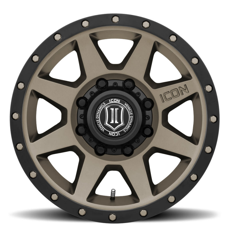 ICON Rebound 17x8.5 8x6.5 13mm Offset 5.25in BS 121.4mm Bore Bronze Wheel