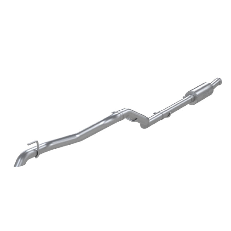 MBRP 2020 Jeep Gladiator 2.5" Single Rear Exit Cat Back Exhaust - T304 Stainless (Off-Road)