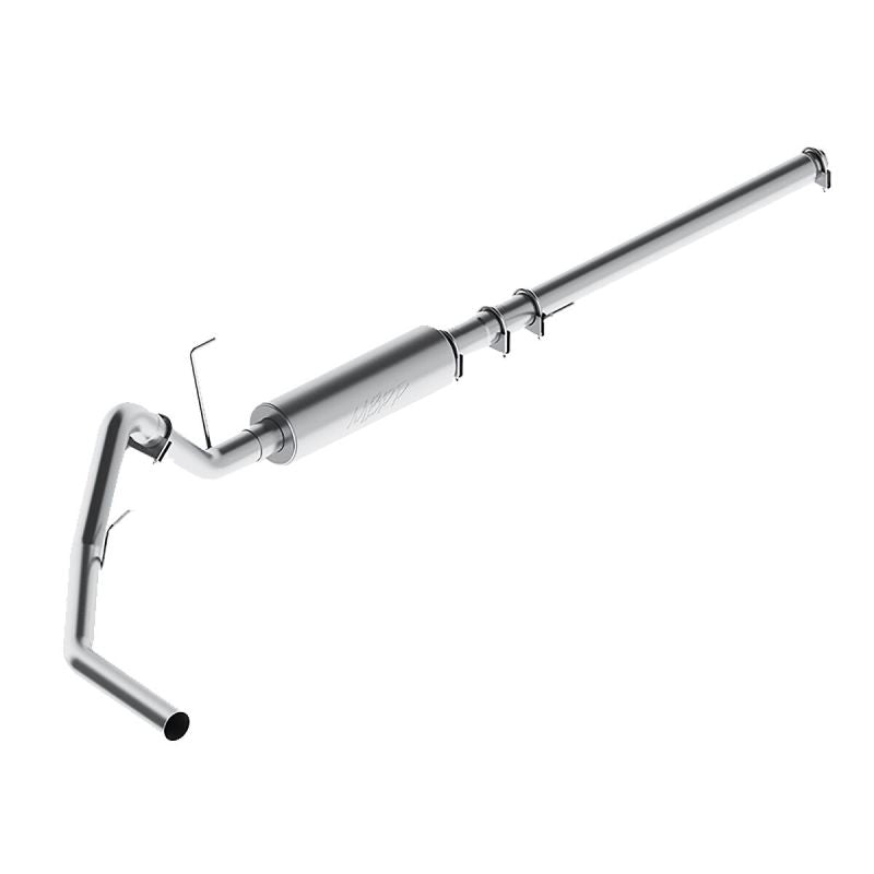 MBRP 2004-2008 Ford F150 Extra Cab/Crew Cab-Short Bed 3" Cat Back Single Side Aluminized P Series Exhaust