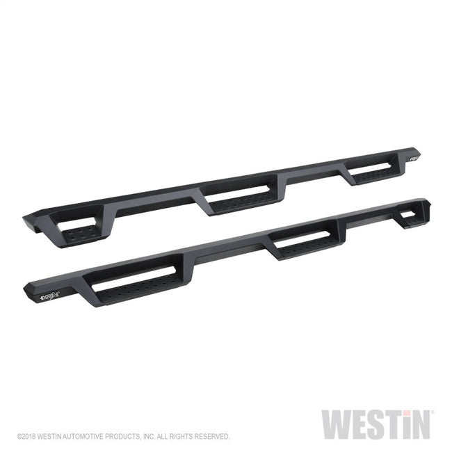 Westin 19-21 RAM 1500 QC 6.5ft bed (Excludes Classic) HDX Drop W2W Nerf Step Bars - Textured Black