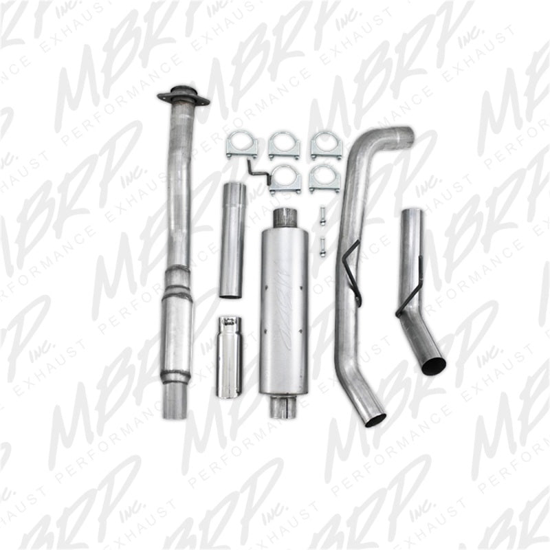 MBRP 11-14 Ford F150 5.0L or 3.5L Ecoboost 3" Cat Back Single Side Exit Aluminized Exhaust System