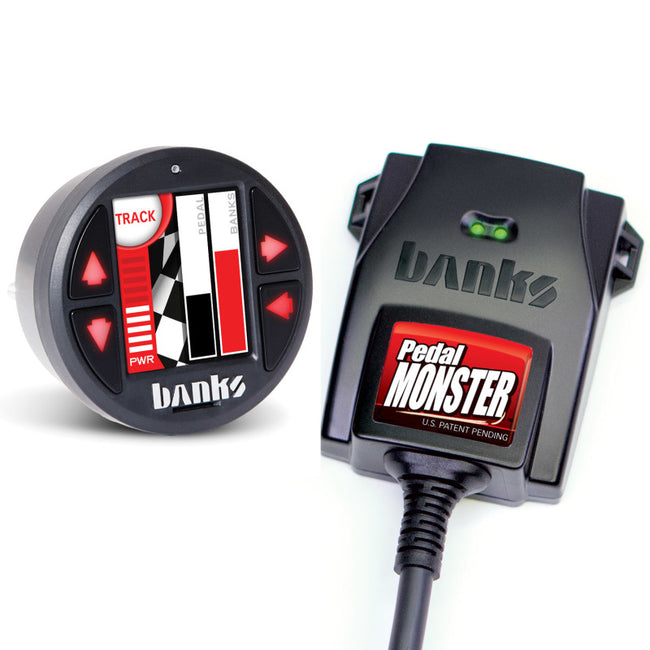 Banks Power Pedal Monster Kit w/iDash SuperGauge - 07-24 Ram 2500/3500 / 11-24 Ford F-Series Gas And Diesel