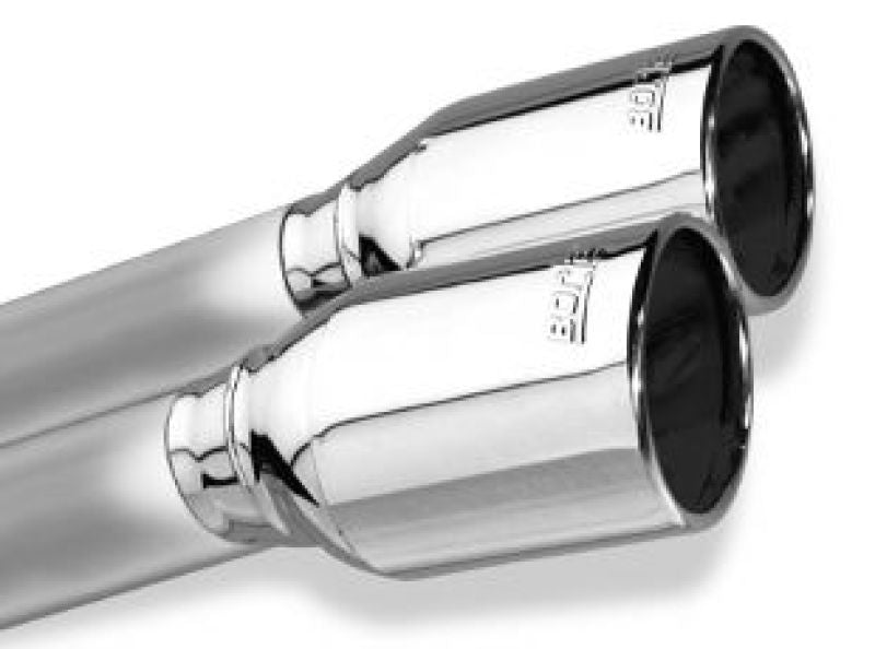 Borla F-150 2021 3.3L CC SB EC STB XL/XLT/Lariat/KR/Plnm/LTD 3/2.25 DSE Cat-Back S-Type Chrome Tips