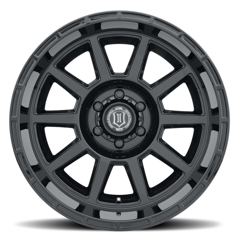 ICON Recoil 20x10 6x135 -24mm Offset 4.5in BS Gloss Black Wheel