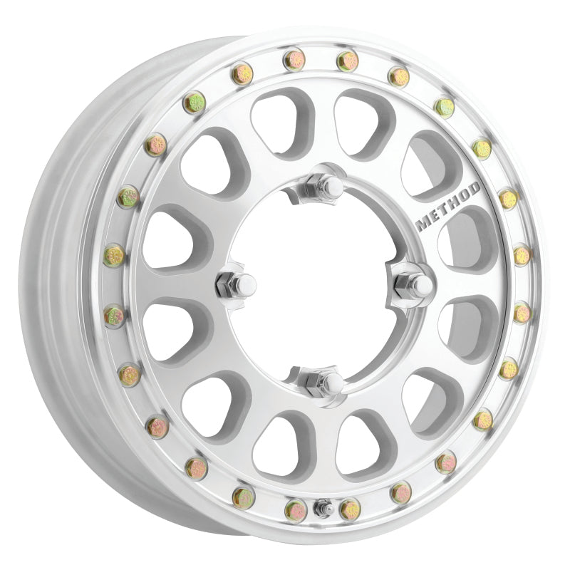 Method MR401-R UTV Beadlock 15x5 5+0 43mm Offset 4x156 127mm CB Machined - Raw Wheel