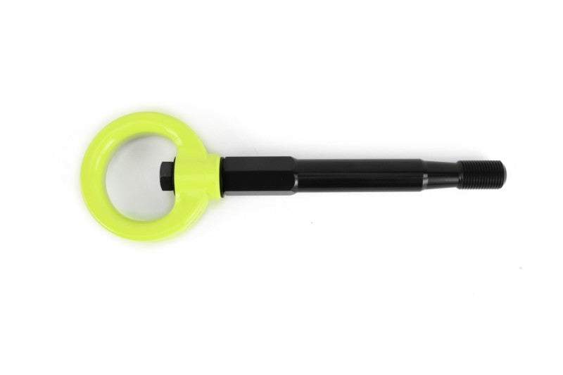 Perrin 14-19 Subaru Forester/Ascent Tow Hook Kit (Rear) - Neon Yellow